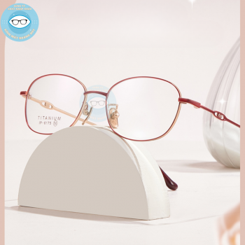 Gọng kính kim loại mã 6175